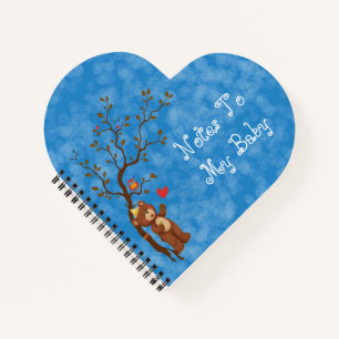 Heart Shaped Notes to My Baby Journal