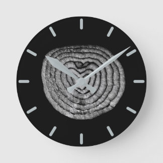 Heart Shaped Onion Round Clock