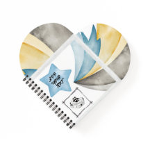 Heart Shaped Personalized Notebook