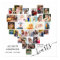 Heart Shaped Photo Collage Funeral Memorial