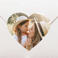 Heart Shaped Photo Personalised Love