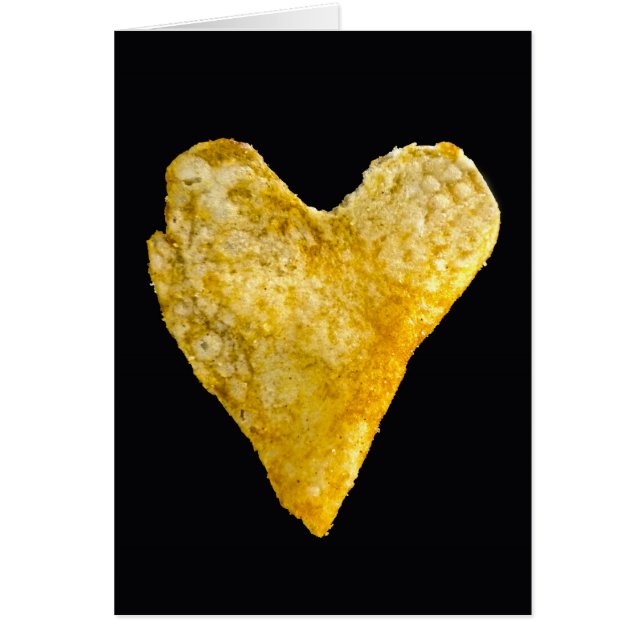 Heart Shaped Potato Chip (Front)