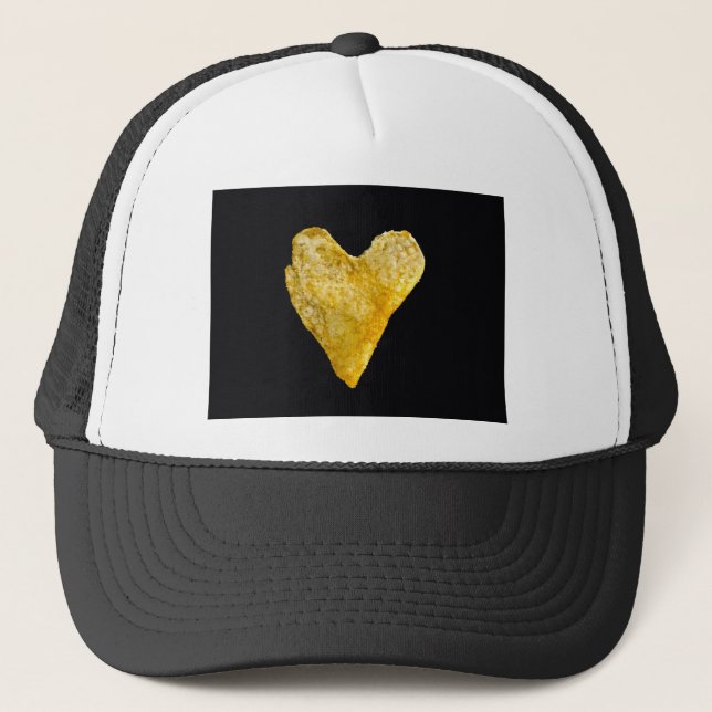 Heart Shaped Potato Chip Trucker Hat (Front)