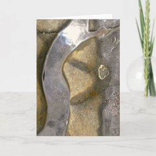 Heart Shaped Rock Folded Greeting Card