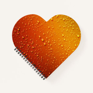 Heart Shaped Spiral Bound Notebook