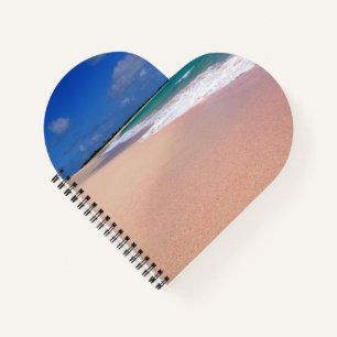 Heart Shaped Spiral Bound Notebook