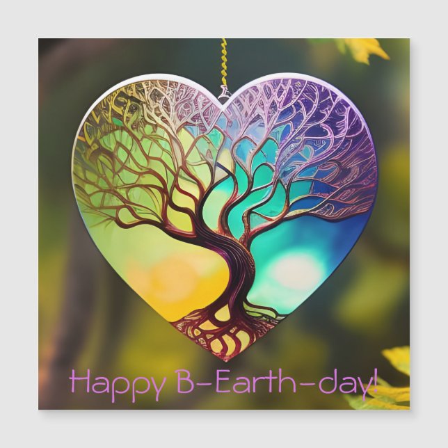 Heart shaped Tree Of Life Ornament (Front)