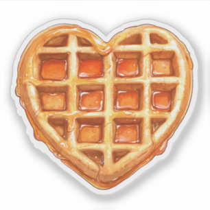 Heart Shaped Waffle