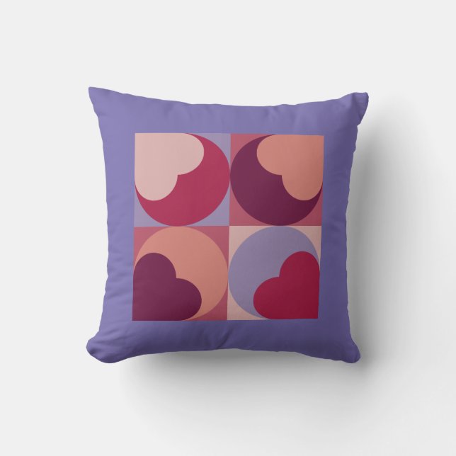 Heart Shapes Cushion (Front)