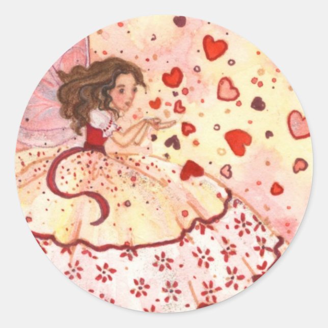 Heart Shower Sticker (Front)