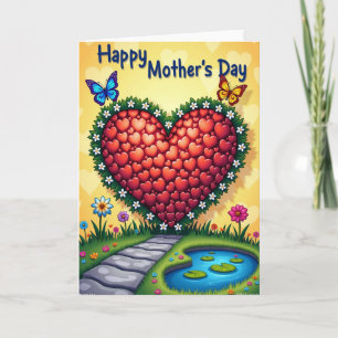 Heart Silhouette Love Card