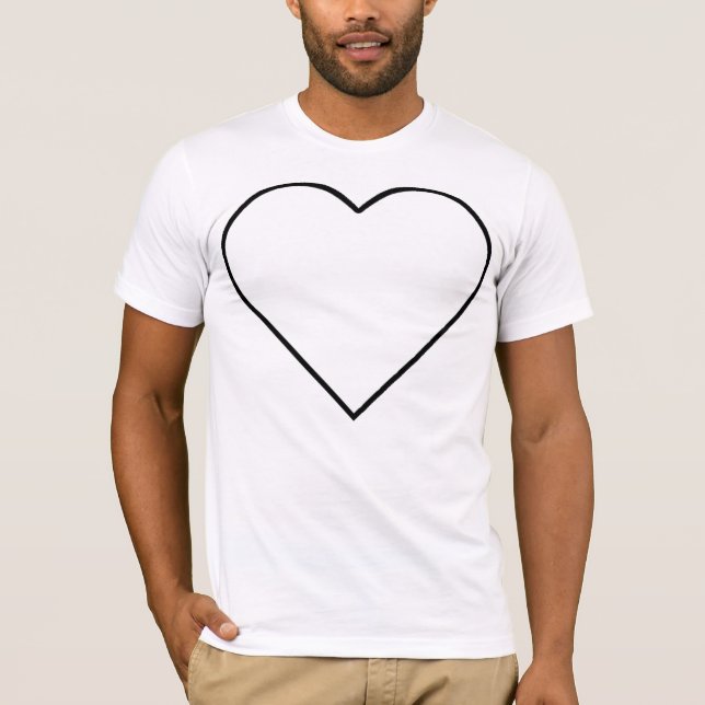 Heart Simplicity T-Shirt (Front)