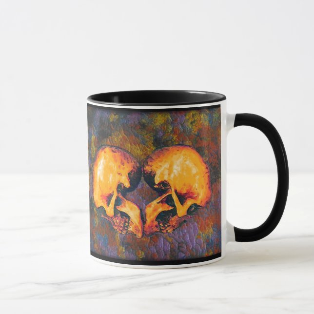 HEART SKULLS MUG (Right)