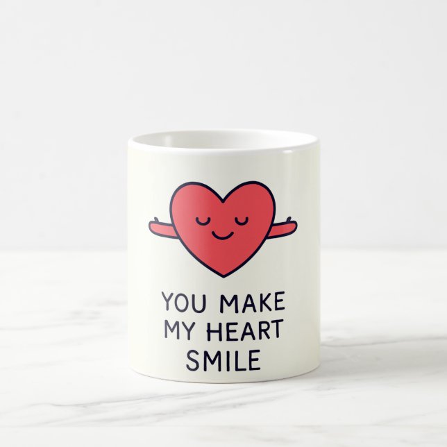 Heart Smile Magic Mug (Center)