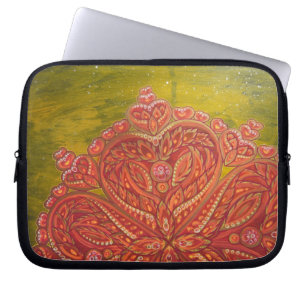 "Heart Space" Laptop Case (Painted At Burning Man)