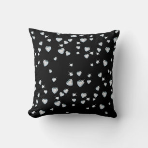 Heart Sparkle Diamonds Cushion