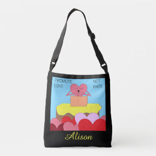 Heart Speaks About Love: Crossbody Bag