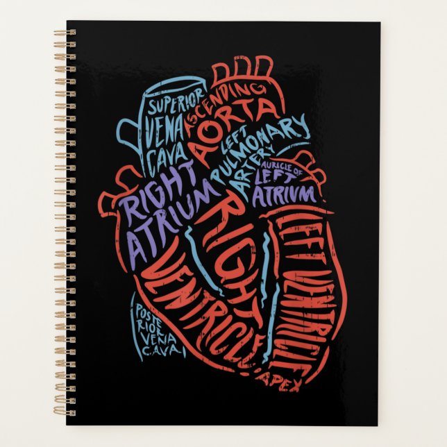 Heart Specialist Anatomy Doctor Medical Biology Planner (Front)