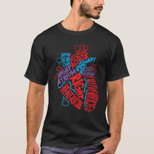 Heart Specialist Anatomy Doctor Medical Biology T-Shirt
