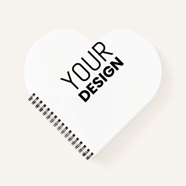 Heart Spiral Notebook [Multi Colours] (Front)