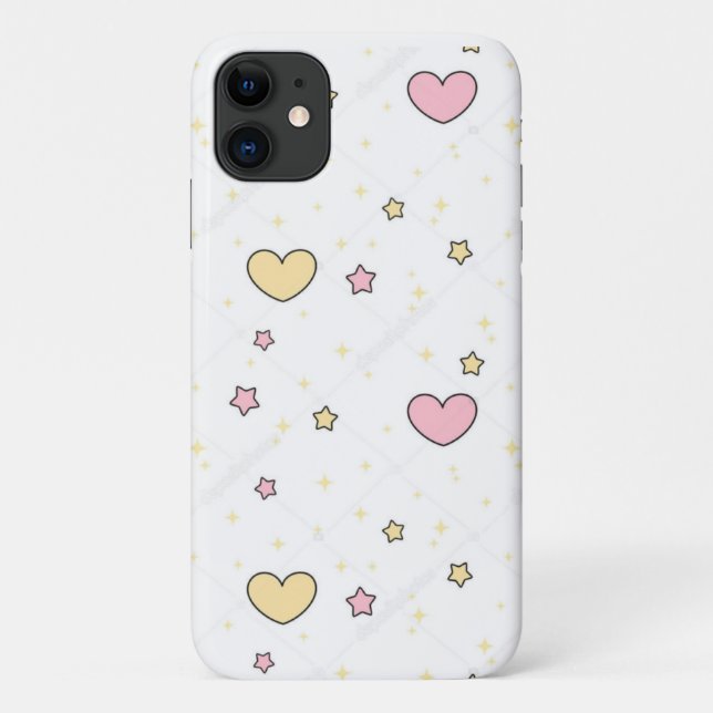 Heart/Star phone case (Back)