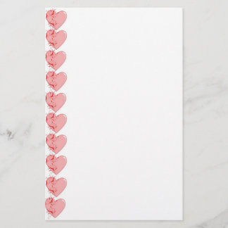 Heart Stationary Stationery