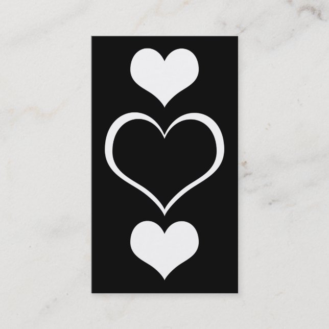 heart stax business card (Front)