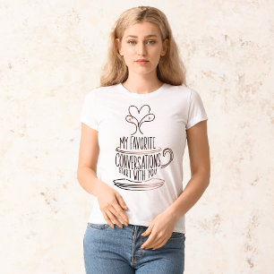 Heart Steam Coffee Mom – Timeless Mother’s Day ArT T-Shirt