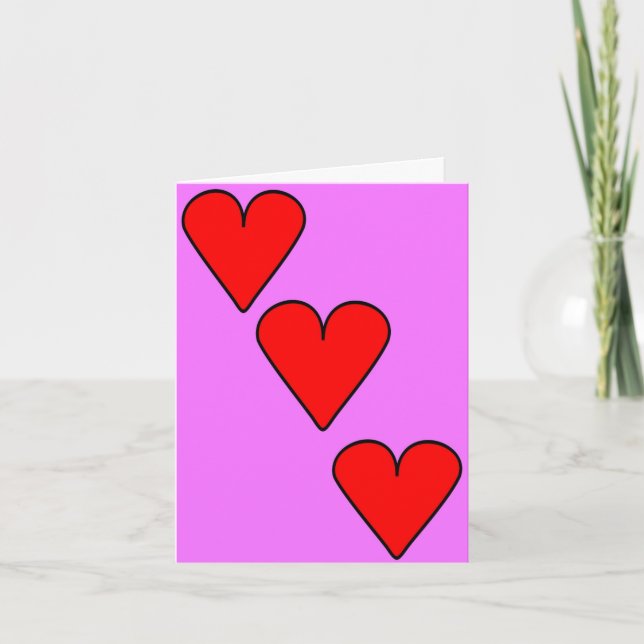 Heart Steps Valentine’s Day Card (Front)