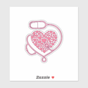 Heart Stethoscope Medical Love Vector Shirt Design