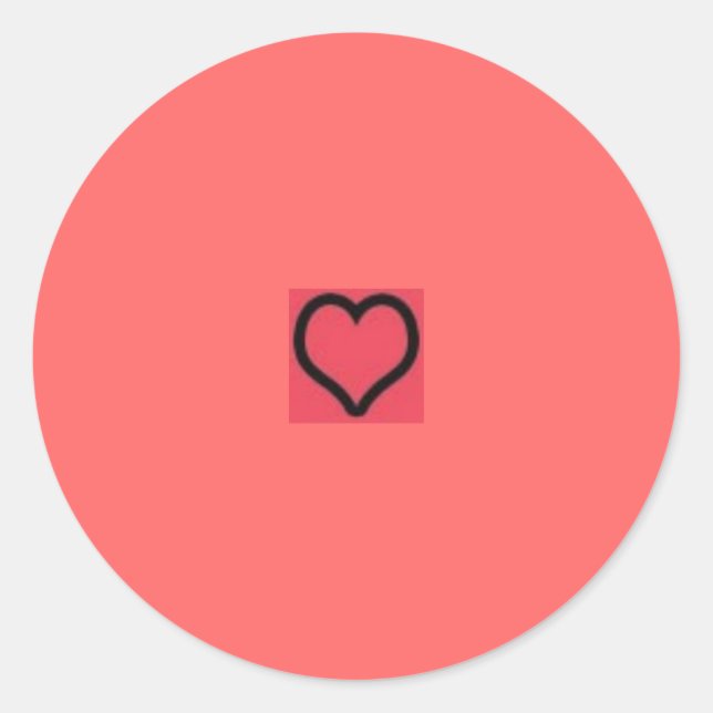 Heart Sticker (Front)