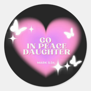 Heart Sticker Bible Verse Sticker Faith Sticker