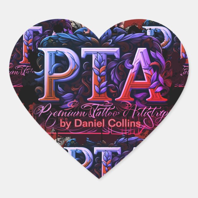 Heart Sticker "Femi-fied" (Front)