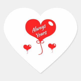 Heart Stickers | Personalised Craft Decals
