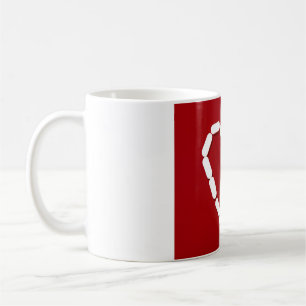 Heart. Stop depression. Mug