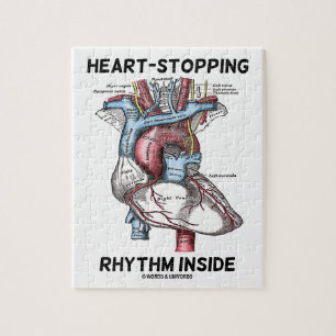 Heart-Stopping Rhythm Inside Anatomical Heart Jigsaw Puzzle