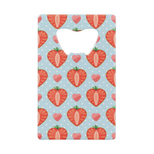 Heart Strawberries with Polka Dots And Hearts
