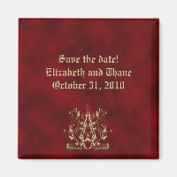Heart Strings Gothic Save the Date