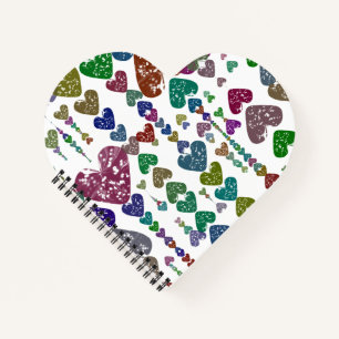 Heart strings notebook