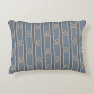 Heart Striped Decorative Cushion