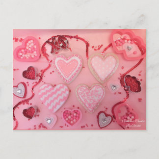 Heart Sugar Cookies by Gourmet Treats By Cassie Postcard