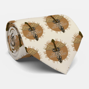 Heart surgeon Caduceus Tie