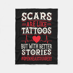 Heart Surgery Byp Awareness Heart Proud Mum Of A Fleece Blanket