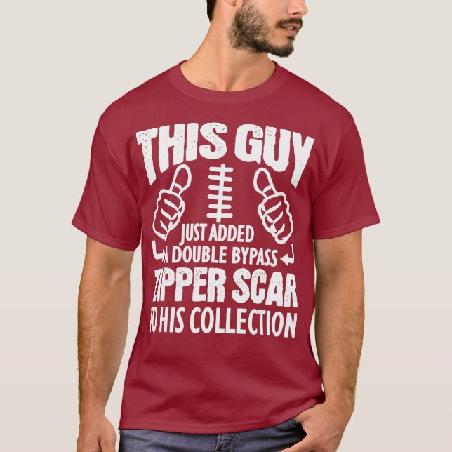 Heart Surgery Recovery Gift For Double Bypass T-Shirt (Front)