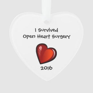 Heart Surgery Survivor 2016 ornament