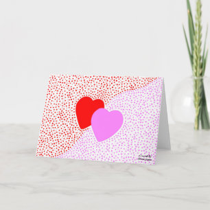 Heart Surprise Horizontal Greeting Card