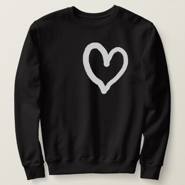 Heart Sweatshirt (Design Front)