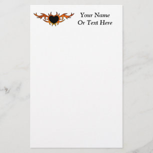 Heart Tattoo Stationery