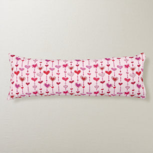 Heart Tiles Body Cushion