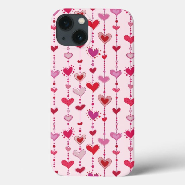 Heart Tiles Case-Mate iPhone Case (Back)